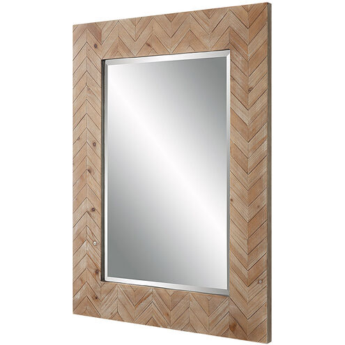 Demetria 47 X 35 inch Light Gray Glaze Wall Mirror