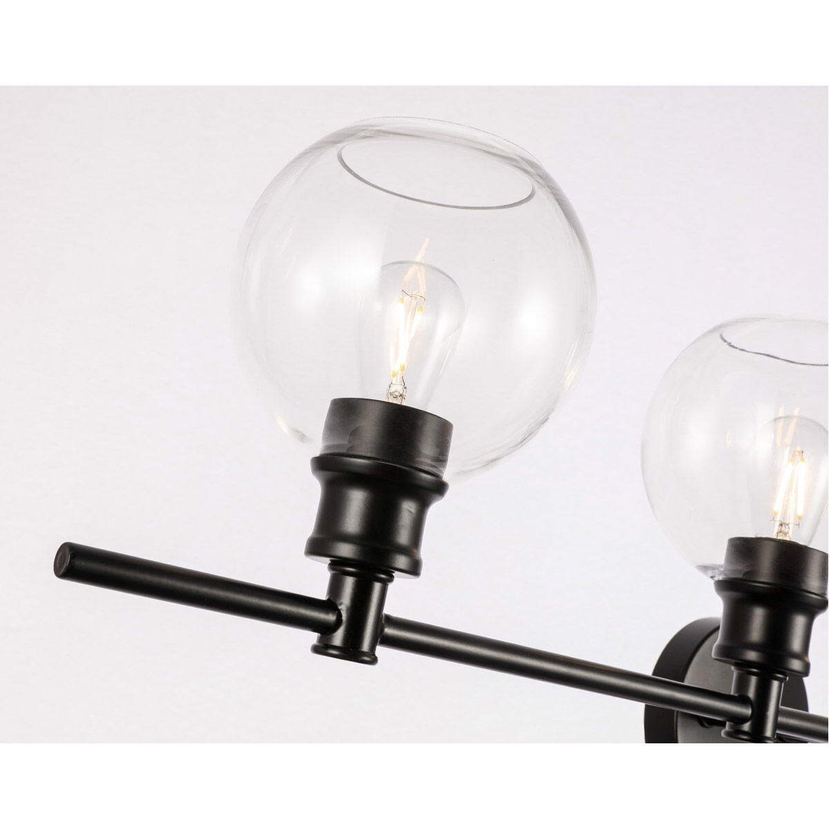 Collier 4 Light 38 inch Black Wall sconce Wall Light