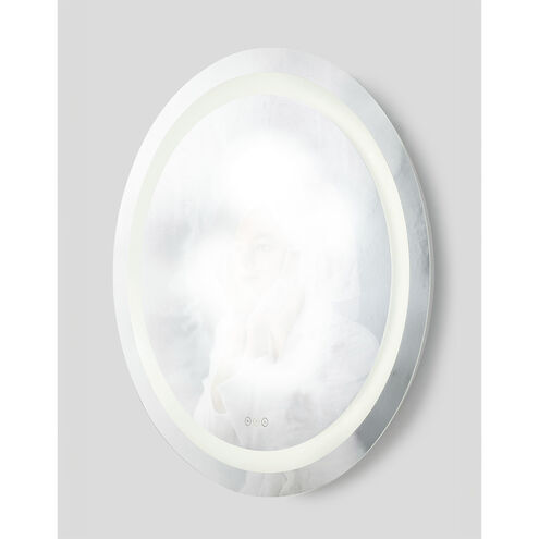 Mera 30 X 30 inch Might Bright White LED Wall Mirror
