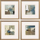 In the Grove Multi and Black and Brown and Teal Framed Art