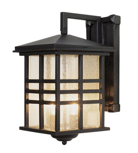 Huntington 2 Light 13 inch Black Outdoor Wall Lantern