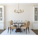 Cohen 6 Light 30 inch Brass Pendant Ceiling Light