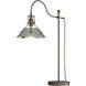 Henry 27.1 inch 60 watt Bronze and Sterling Table Lamp Portable Light in Bronze/Sterling