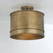 Nole 1 Light 14 inch Mystic Luster Pendant Ceiling Light, Convertible Dual Mount