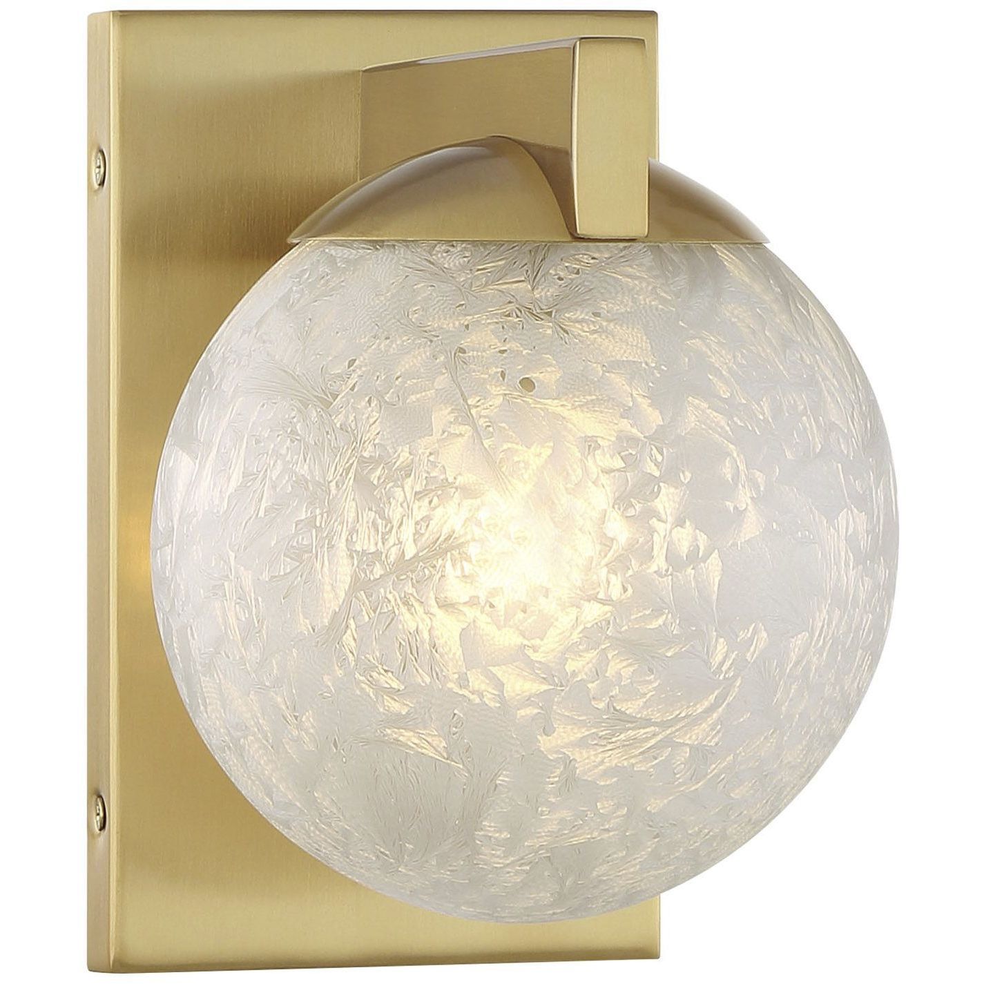 Darien Wall Sconce Wall Light in Warm Brass