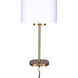 Kov 24 inch 60.00 watt Gold Table Lamp Portable Light
