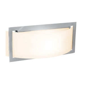 Argon 1 Light 12 inch Brushed Steel ADA Wall Sconce Wall Light in Incandescent