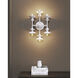 Cadence 6 Light 11 inch Antique White Bath Vanity Light Wall Light
