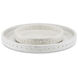 Freya White Tray, Small