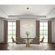 Camila LED 27 inch Brushed Brass Chandelier Ceiling Light