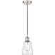 Edison Ellery 1 Light 5 inch Polished Nickel Mini Pendant Ceiling Light