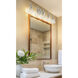 Auden 5 Light 39.75 inch Brushed Nickel Bath Vanity Wall Light