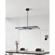 Alfie LED 20 inch Textured Black Chandelier Ceiling Light