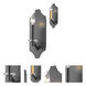 Zander 1 Light 4.75 inch Bronze Wall Sconce Wall Light