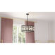 Terrarock 5 Light 23 inch Matte Black Pendant Ceiling Light, Large
