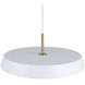 Lexi LED 12 inch White Pendant Ceiling Light