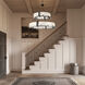 Cloud Break 20 Light 40 inch Coal Pendant Ceiling Light