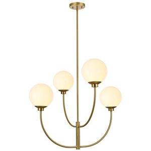 Nyomi 4 Light 30.00 inch Chandelier