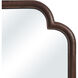 Octavian 40 X 30 inch Walnut Wall Mirror