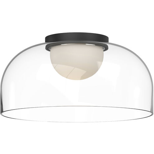 Cedar LED 12 inch Black Flush Mount Ceiling Light