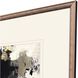 Peaceful Challenge Black and Beige and Metallic Framed Art, The Studio