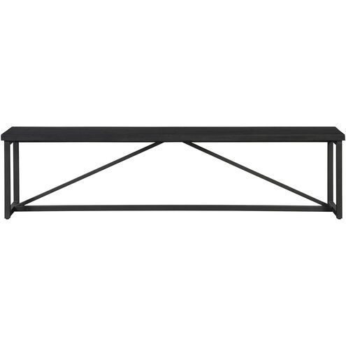 Sierra Black Dining Bench