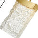 Lava LED 12 inch Brass Mini Pendant Ceiling Light