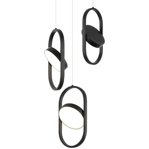 Kennedy LED 14 inch Black Pendant Ceiling Light