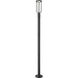 Leland LED 91.75 inch Sand Black Outdoor Post Mounted Fixture
