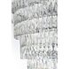 Josephine 61 Light 41 inch Chrome Chandelier Ceiling Light