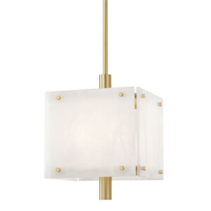 Paladino 4 Light Aged Brass Pendant Ceiling Light