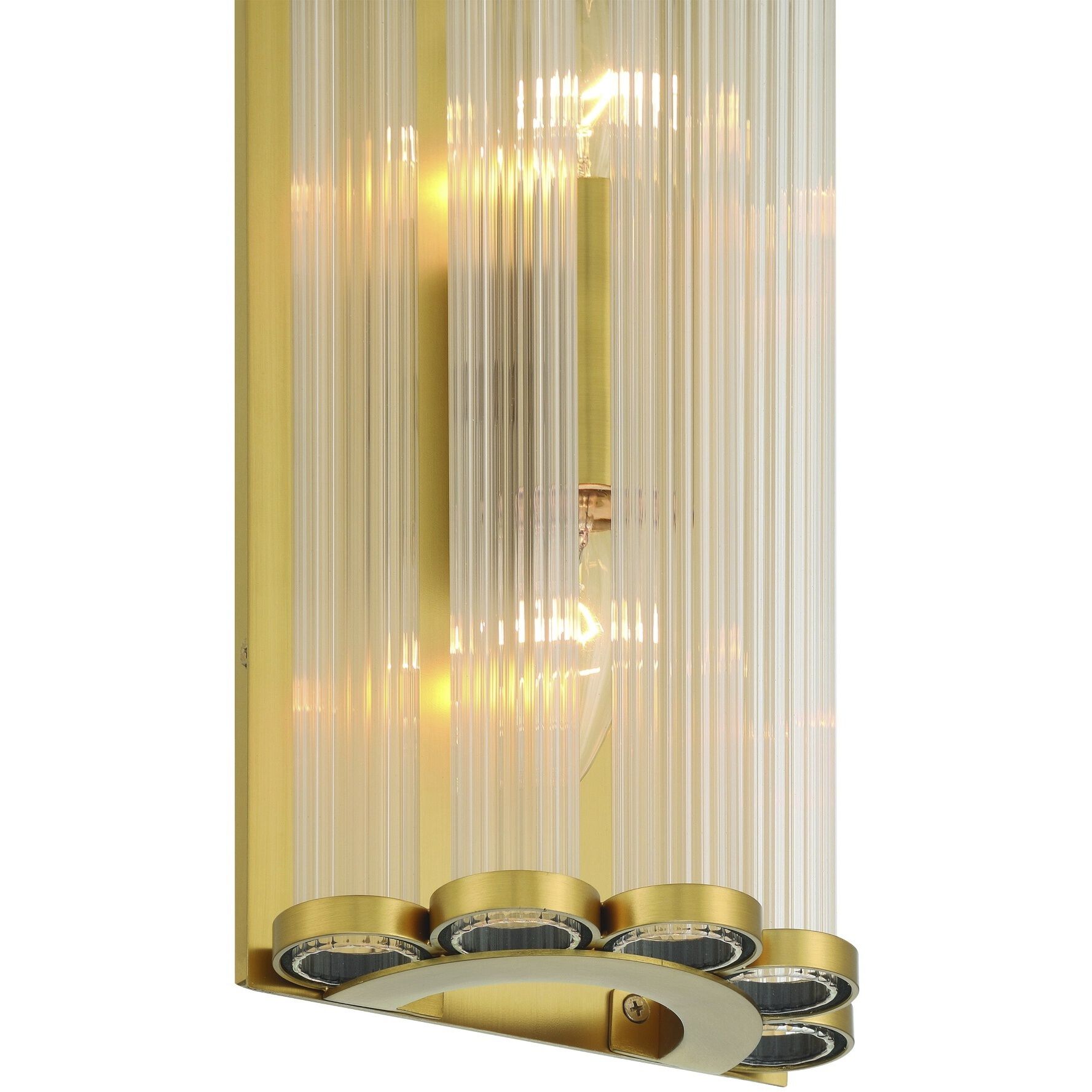 Glasbury Wall Sconce Wall Light in Gold