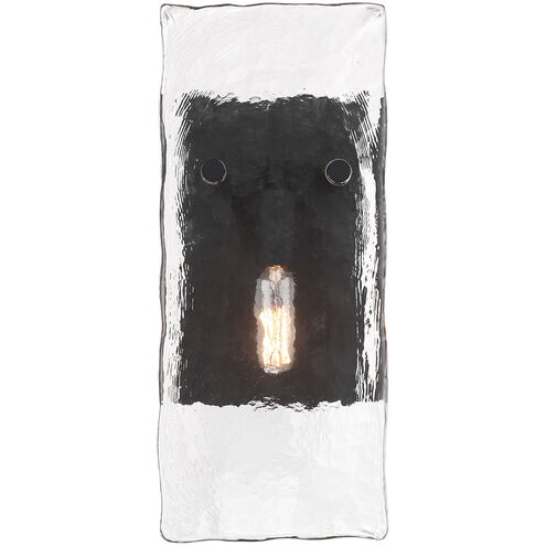 Genry 1 Light 5.5 inch Black Wall Sconce Wall Light