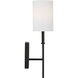 Foxdale 1 Light 5 inch Midnight Black Bath Vanity Wall Light