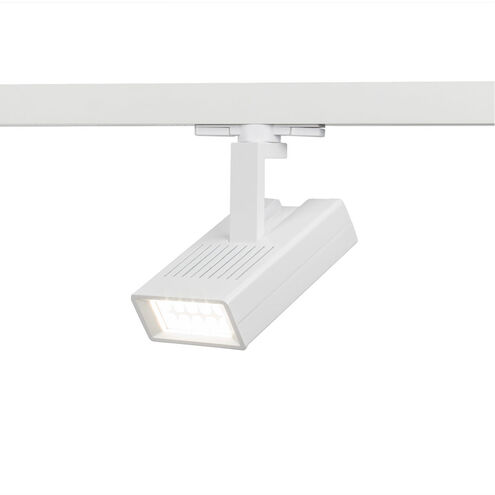 Argos 1 Light 277 White Track Head Ceiling Light in 4000K, Spot