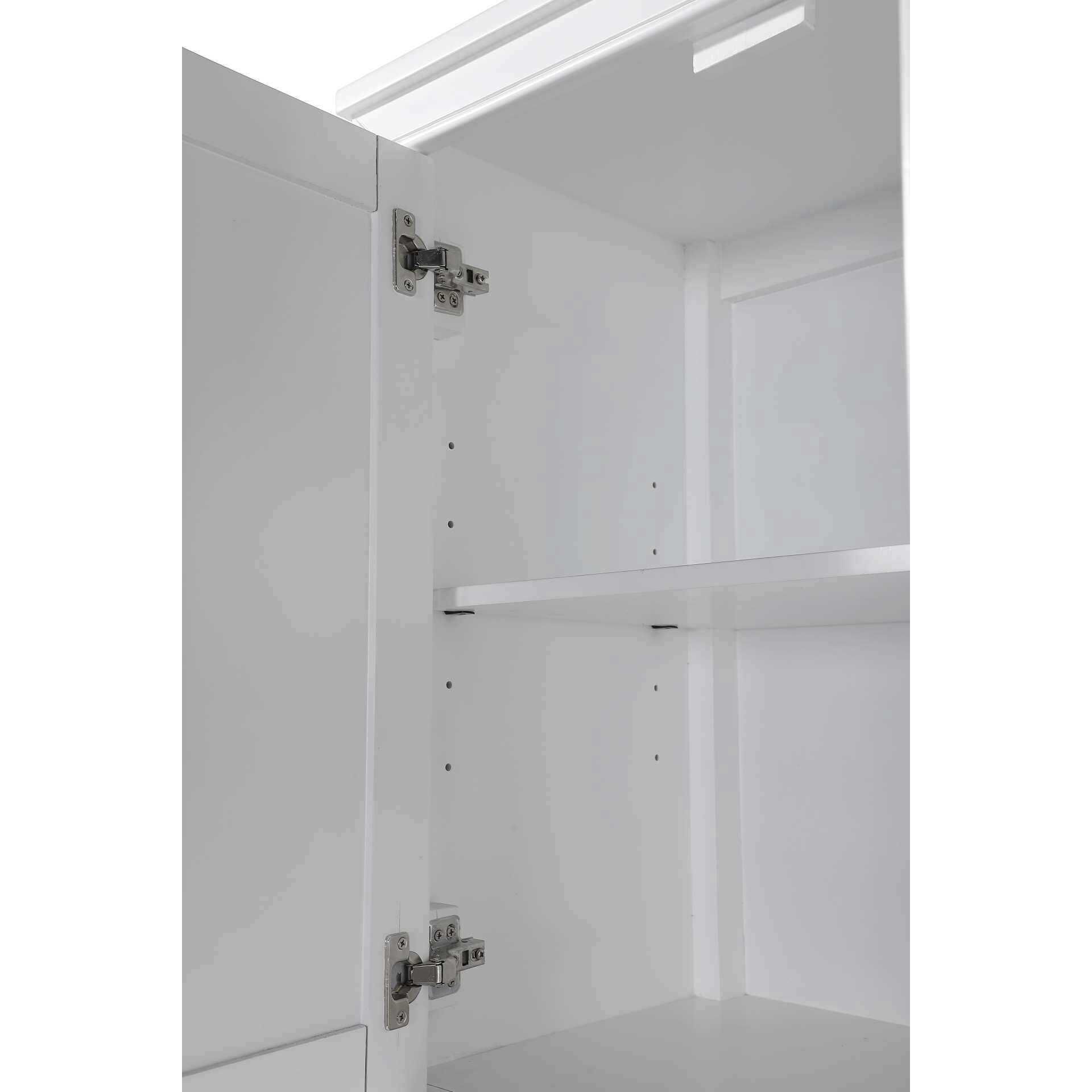 Alina White Bathroom Storage Cabinet