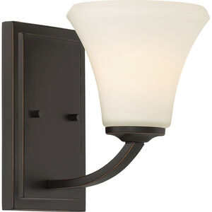 Fawn 1 Light 6 inch Mahogany Bronze Vanity Light Wall Light