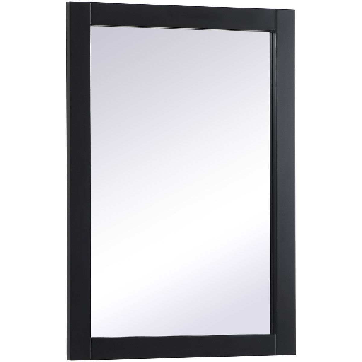 Cole 32 X 22 inch Black Vanity Mirror