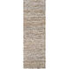 Kota 36 X 24 inch Light Gray, Dark Brown Rug