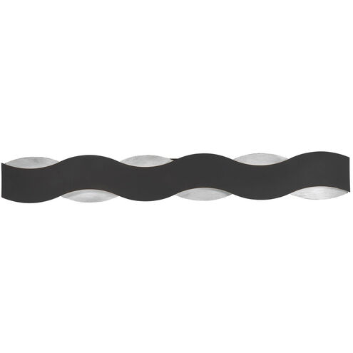 Vaughan LED 40 inch Silver and Black Vanity Light Wall Light