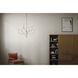 Livadia 6 Light Polished Nickel Chandelier Ceiling Light, 1 Tier Medium