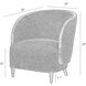 Hayworth Harvest Oak with Sand Accent Chair