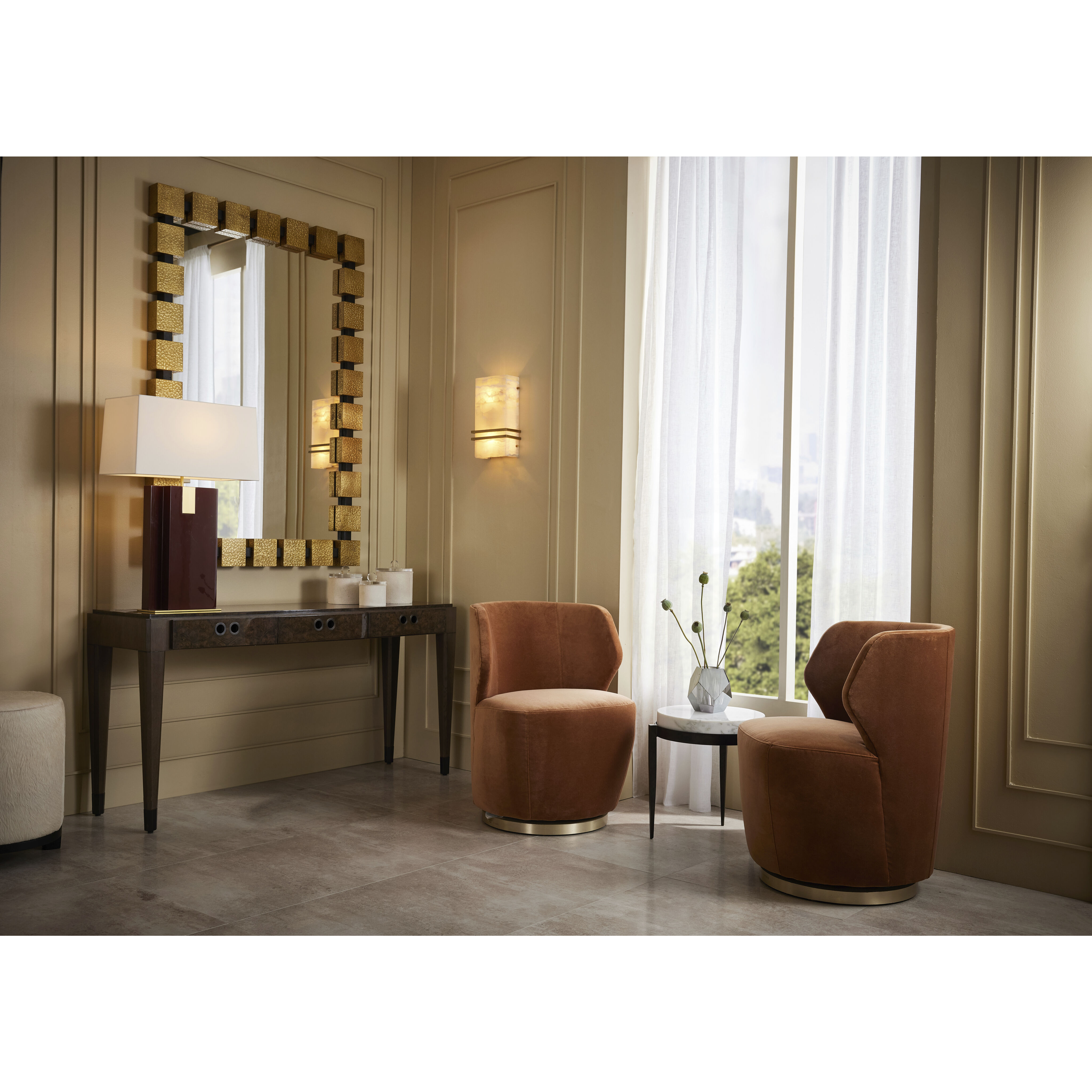 Ronan 2 Light 8 inch White and Antique Brass ADA Sconce Wall Light