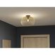 Venezuela 1 Light 15.16 inch Gold and Black Convertible Pendant Ceiling Light