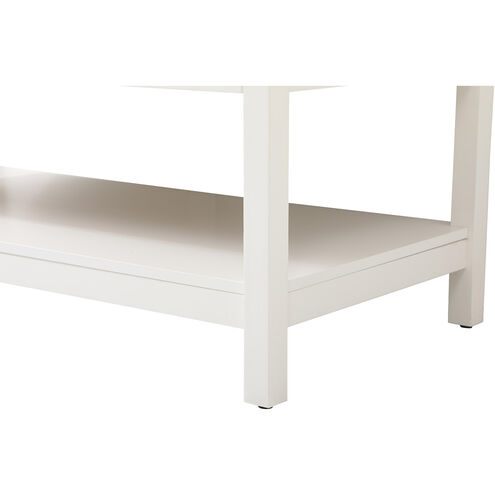 Sinclaire 48 X 22 X 34 inch White Vanity Sink Set