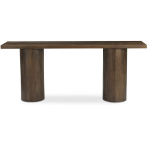 Hadley 80 X 18 inch Dark Brown Console Table