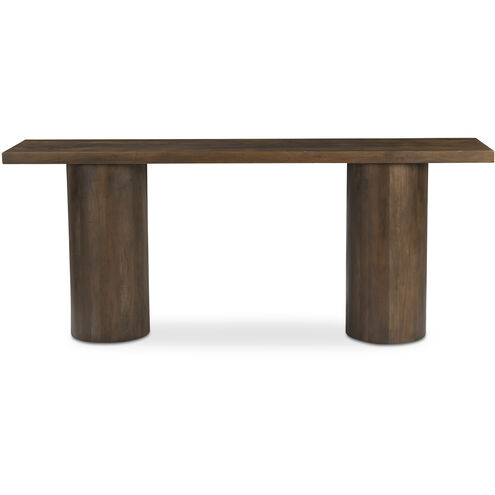 Hadley 80 X 18 inch Dark Brown Console Table