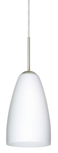Besa Riva LED in Satin Nickel with Opal Matte Glass 1JT-151107-LED -SN