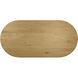 Povera 86 X 42 inch Natural Dining Table
