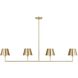 Drew & Jonathan Ender 4 Light 56.00 inch Island Light